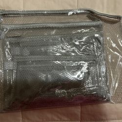 7 Piece Set/Travel Toiletry Bags/Never Used
