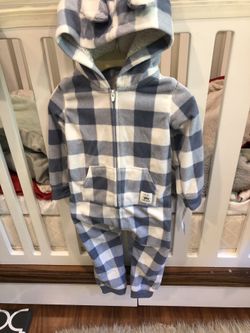 Brand New Carter’s 18m Little Explorer Onesie Zip