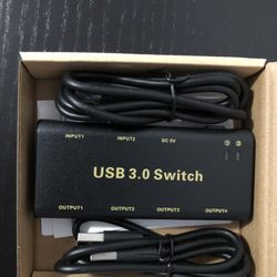 USB 3.0 Switch 2in 4out  (NEW) 6 Available