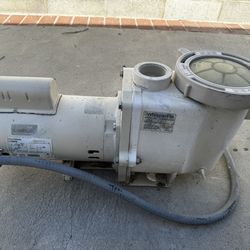 Pentair WhisperFlo high-performance pool pump (inground residential model), a popular single-speed centrifugal pump known for quiet