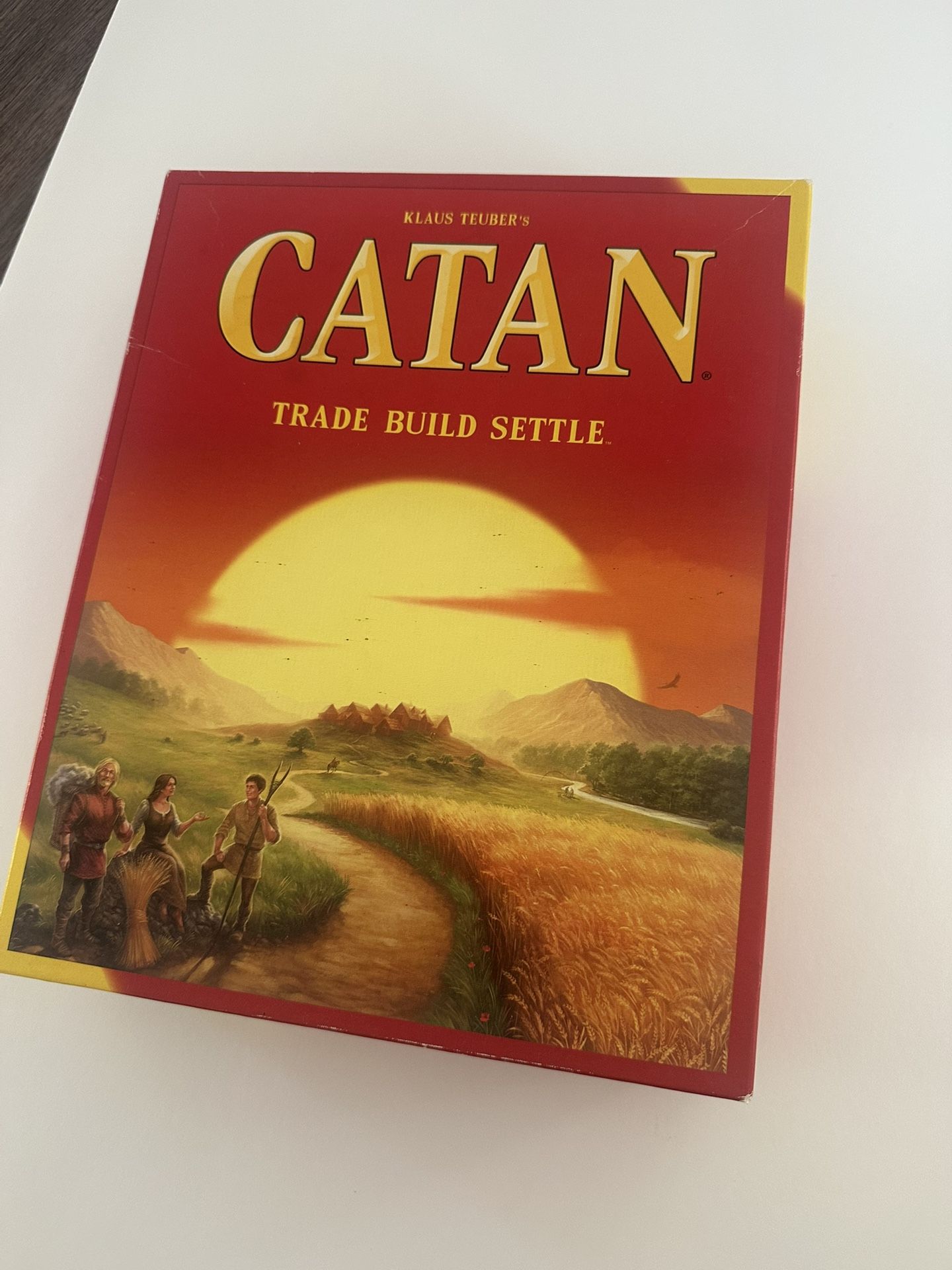 Catan Board Game (good Condition)