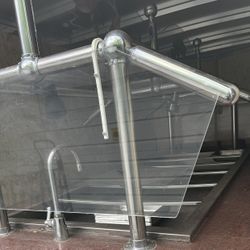 Commercial Food Warmer 7 Pans + 2 Pots Steam Table with Undershelf Shield