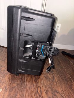 18 inch tall musical speaker