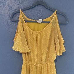 Yellow  Dress/blouse