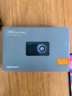 APEMAN C860 Front & Rear Dash Cam - Open Box Never Used