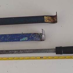 36" PRY Crow BAR flat prybar Ripping Chisel Crowbar Heavy Duty Extra Strength