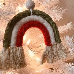 Rainbow Macrame! Perfect Christmas Present!