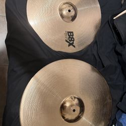 Cymbals B8X Crash 18” and Ride 20”