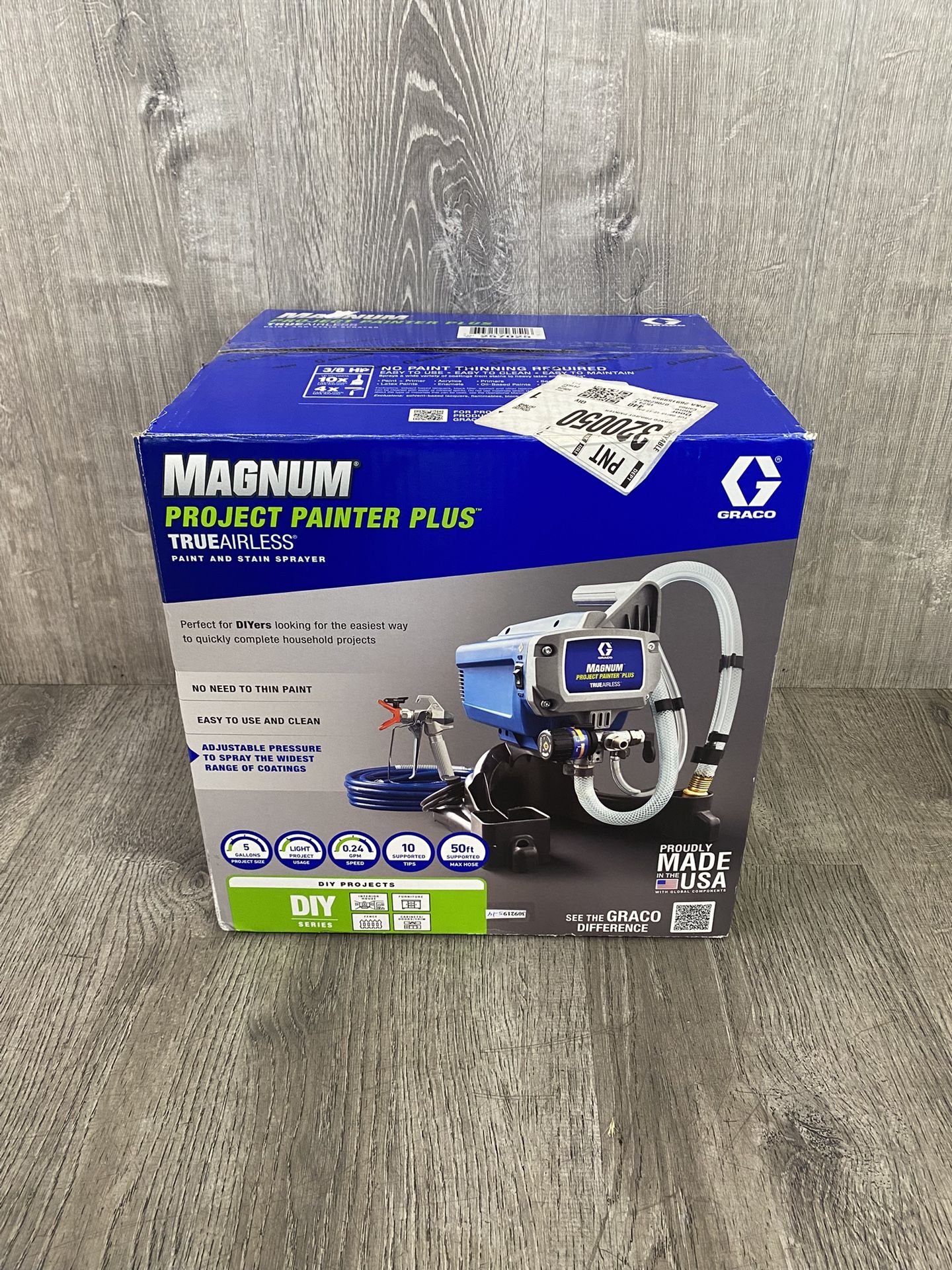 Graco Magnum Airless 2800 PSI Project Painter Plus Stand Paint Sprayer