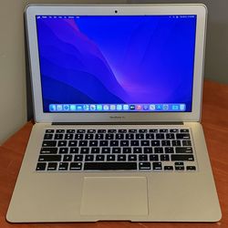 Apple MacBook Air 13” A1466 macOS X Monterey with Power Cord