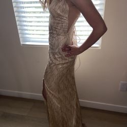Gold Prom Dress
