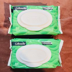 Cottonelle Flushable Wipes Twin Pack 