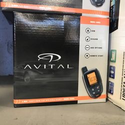 Avital Remote Start Alarm System On Sale 149.99