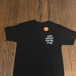 Anti Social Social Club Black T-Shirt Xs