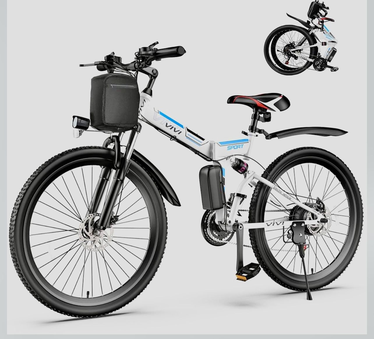 Vivi Electric Bike for Adults 1000W