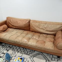 Joybird  Briar Leather Sofa