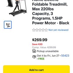Foldable Treadmil 
