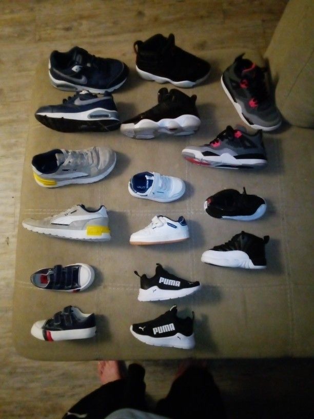 Kids Shoes (Jordans Pumas Etc)