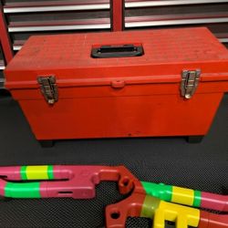 Contico Red Double Latch 20x10x10 Tool...