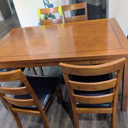 Dining Table and 6 Chairs - Solid Wood - Flexible Sale - Pickup Only