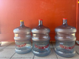 5gal water jugs 20 each