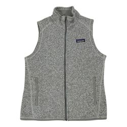 PATAGONIA BETTER SWEATER VEST WOMEN XS EXTRA SMALL GRAY FLEECE JACKET SWEATSHIRT