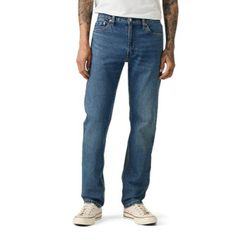 Levi's Men's 513 Slim Straight Fit Dark Wash Jeans- 33×32