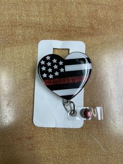 Firefighter Badge Reel