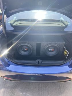 12 Inch Subs and  Amp 