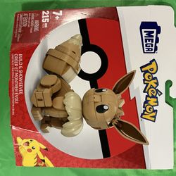 🧱 MEGA Pokémon Eevee Building Set – 215 Pieces!