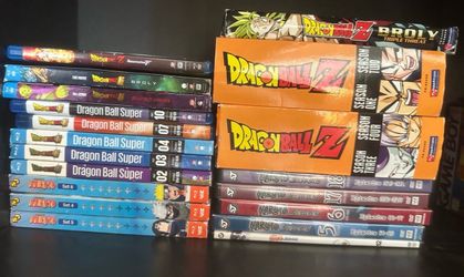 Dragon Ball Z/Dragonball Super/ Naruto/ Naruto Shippuden Anime Blu-ray/DVD