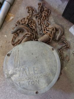 Yale Load King 1-Ton Hand Chain Hoist