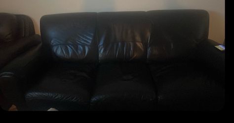 Leather couch