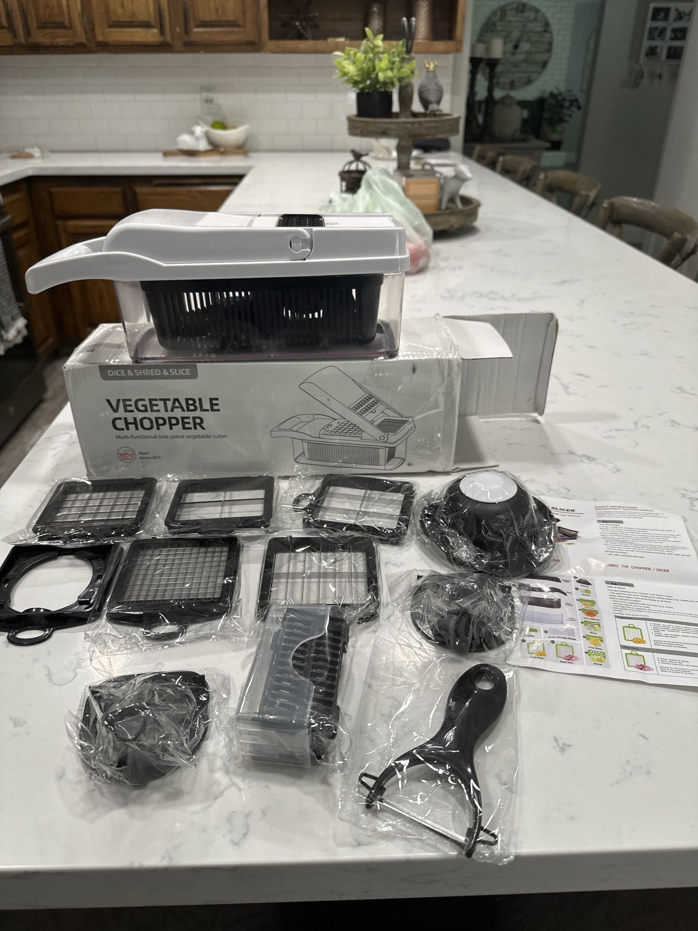 Brand New 12-in-1 Vegetable Chopper & Dicer Set