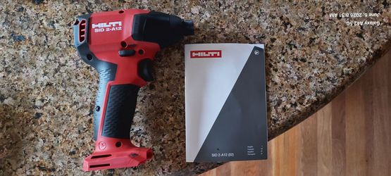 Hilt 12V Impact Driver & Battery