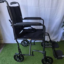 Drive Medical Lightweight Folding Transport Wheelchair - Reliable Mobility Support , Silla De Ruedas
