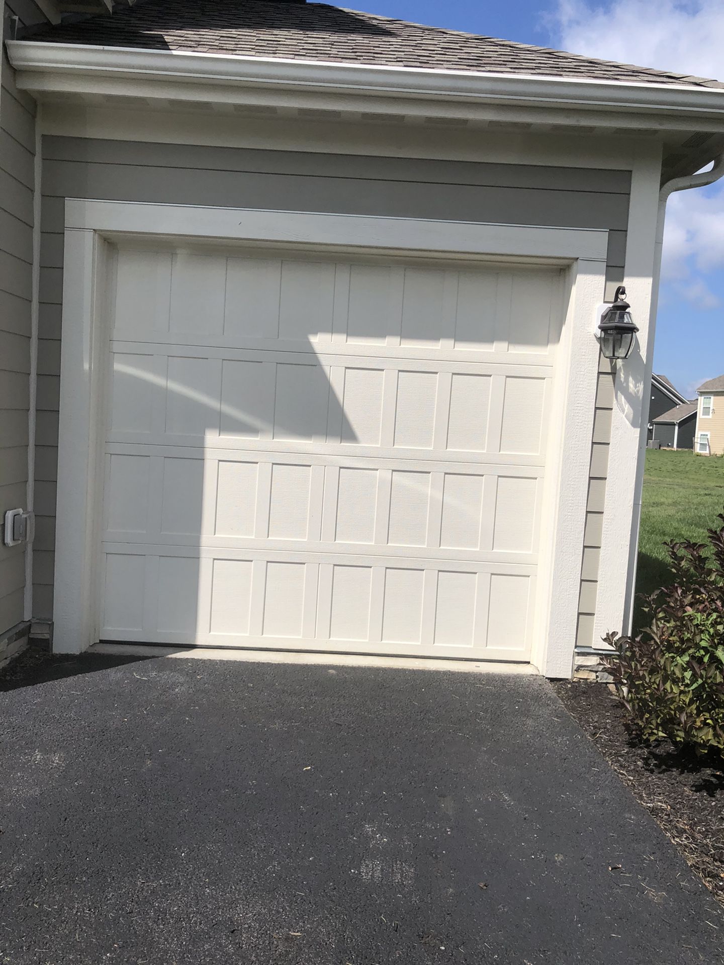 Over lay- insulated Garage door