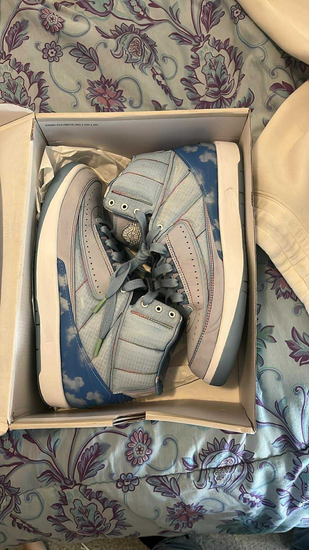 Calvin Jordan Retro 2s Authentic With Og Box Brand New