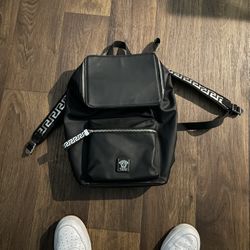 Versace Black Backpack 
