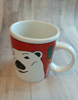 Classic Coca-Cola Polar Bear Mug, 1987