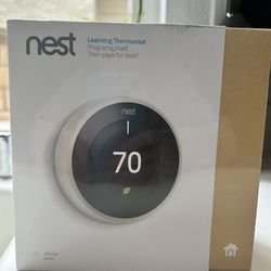 Nest Learning Thermostat - White