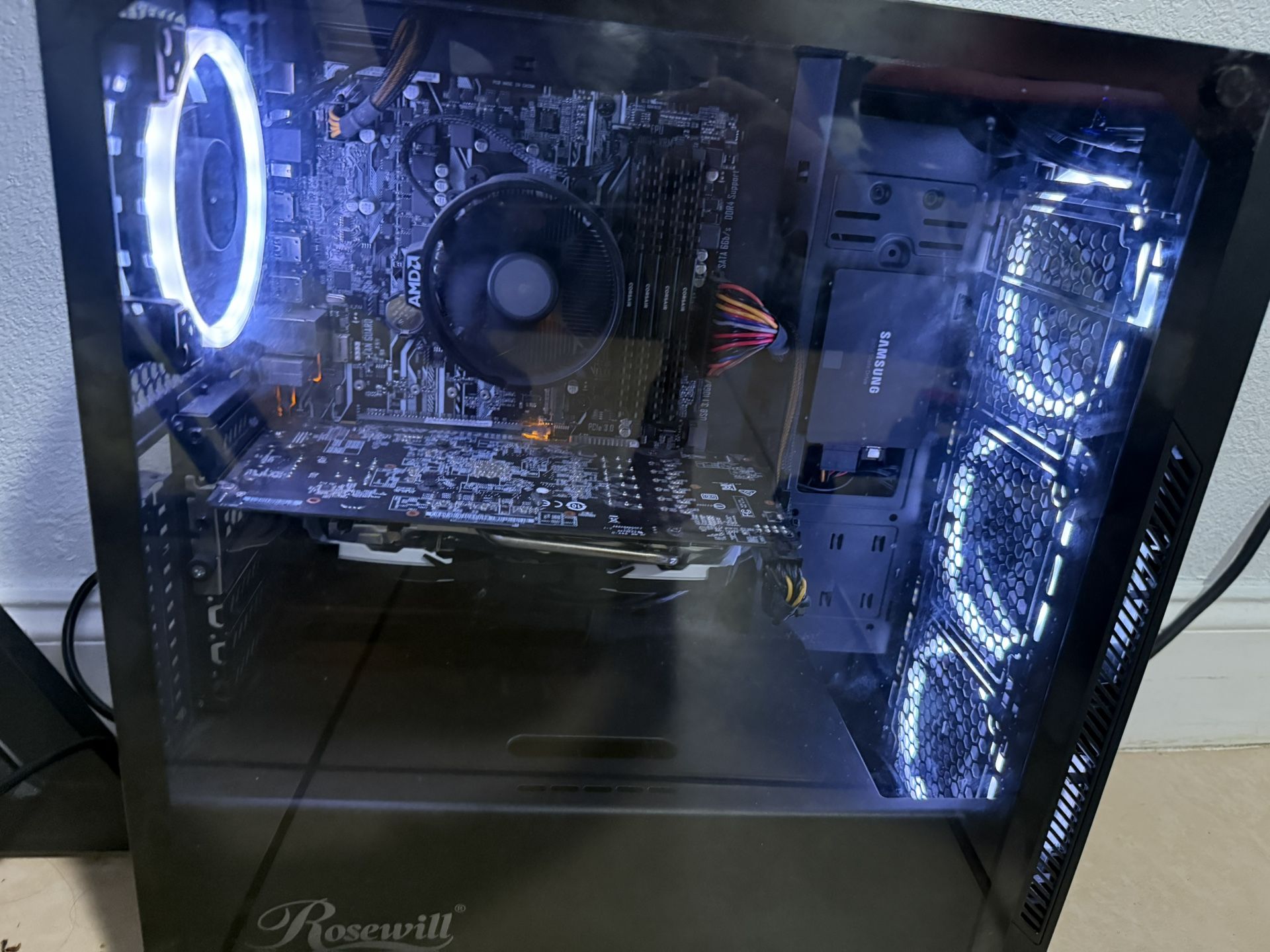 Gaming computer rx 580, ryzen 5, 16gb ramӖ