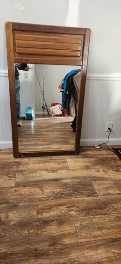Nice Wooden Frame Mirror