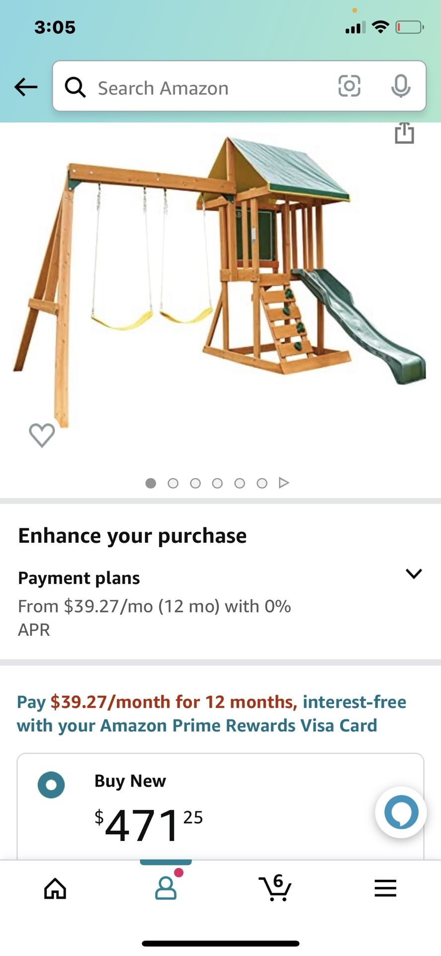 Kidkraft Andorra Cedar Wood Swing Set