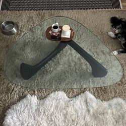 Noguchi Glass Coffee Table (mcm)