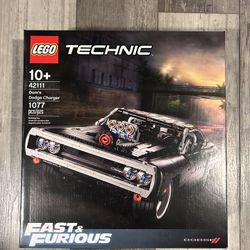 Lego 42111 Technic Dom’s Dodge Charger - New and Factory Sealed