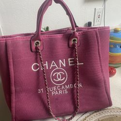 Large Pink Tote $20