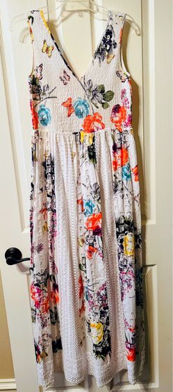 Cristina Floral Maxi Dress & Cardigan M