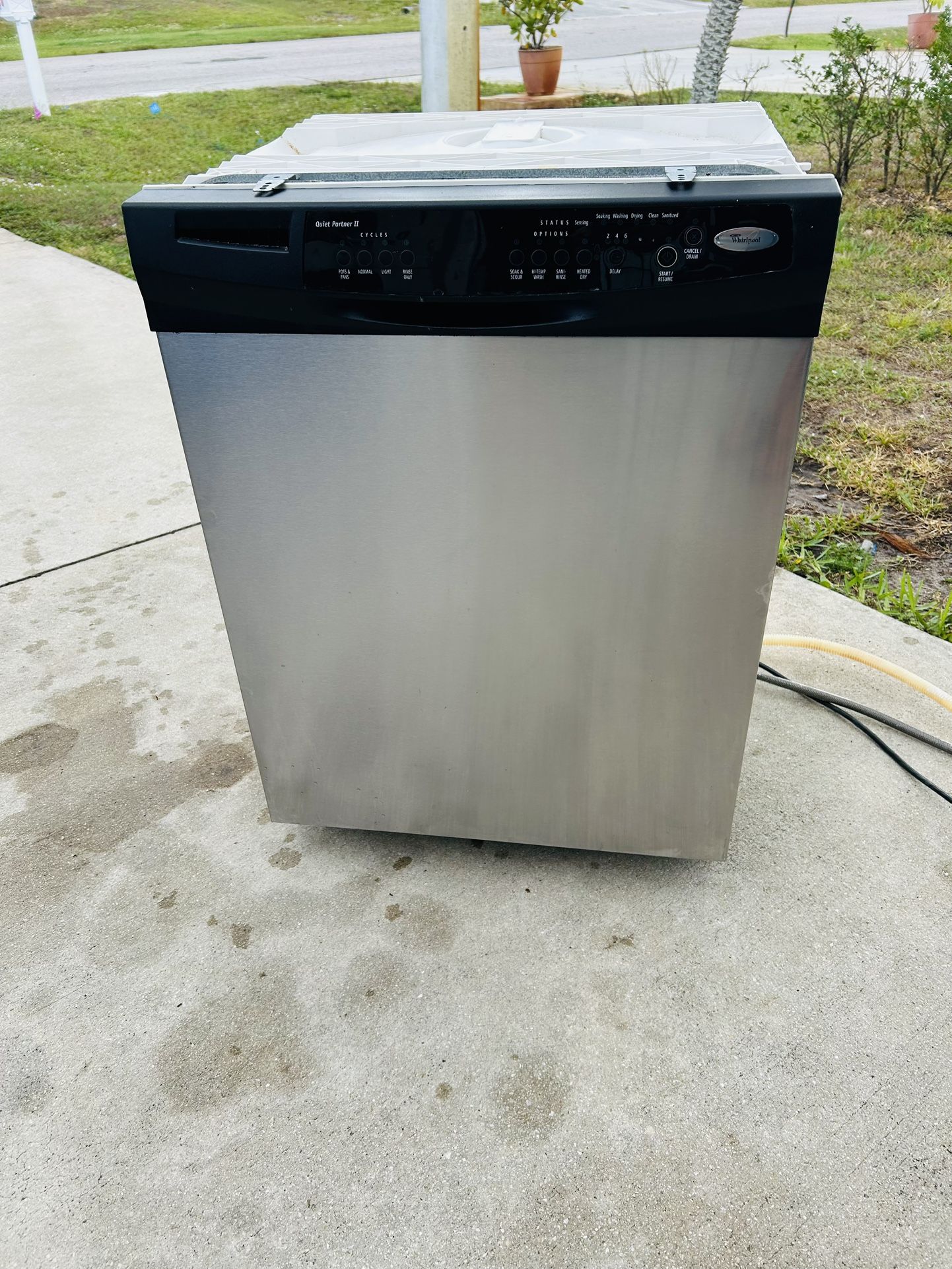 Stainless Steel Whirlpool Dishwasher