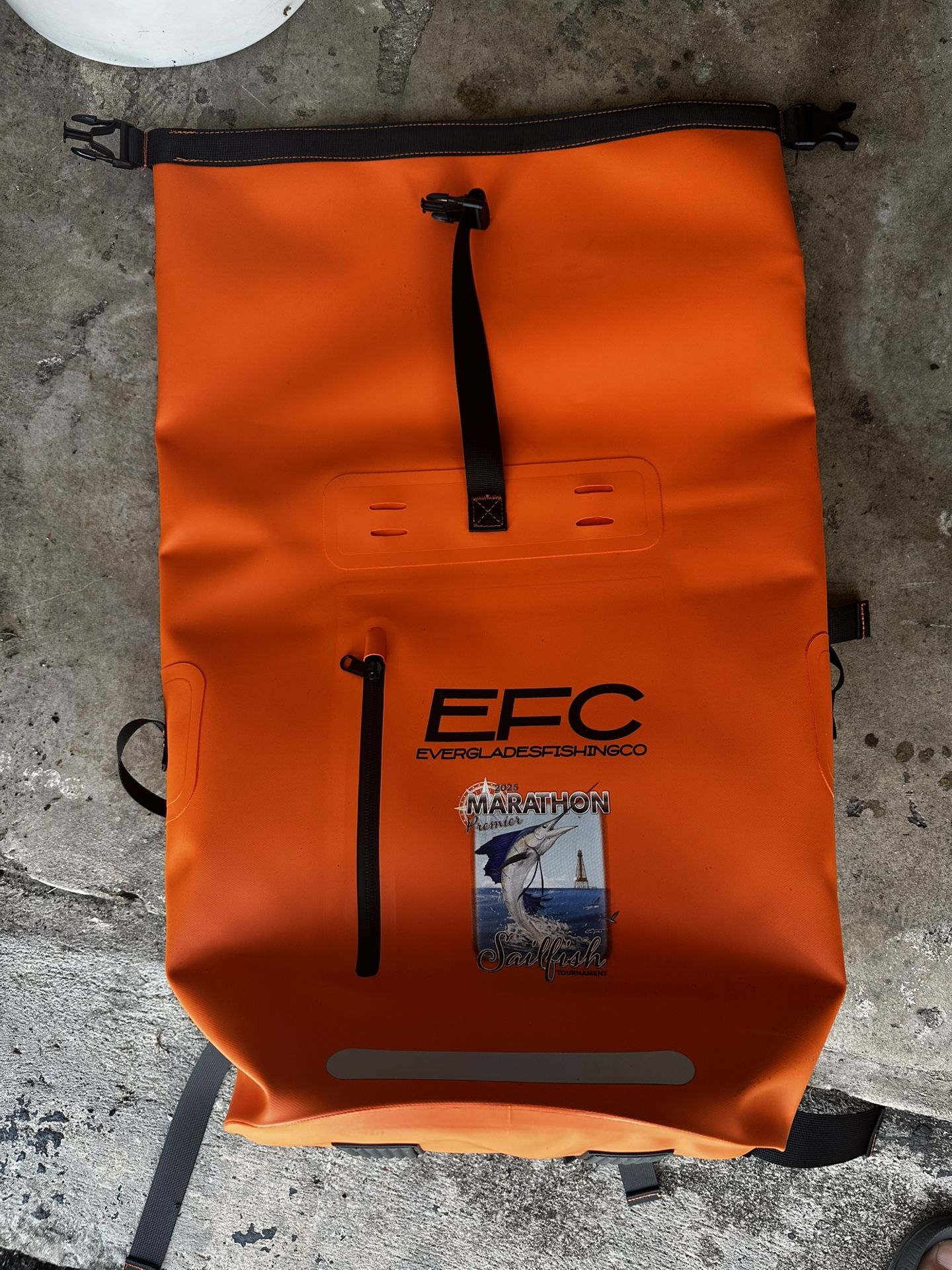 Everglades Fish Co Waterproof Backpack